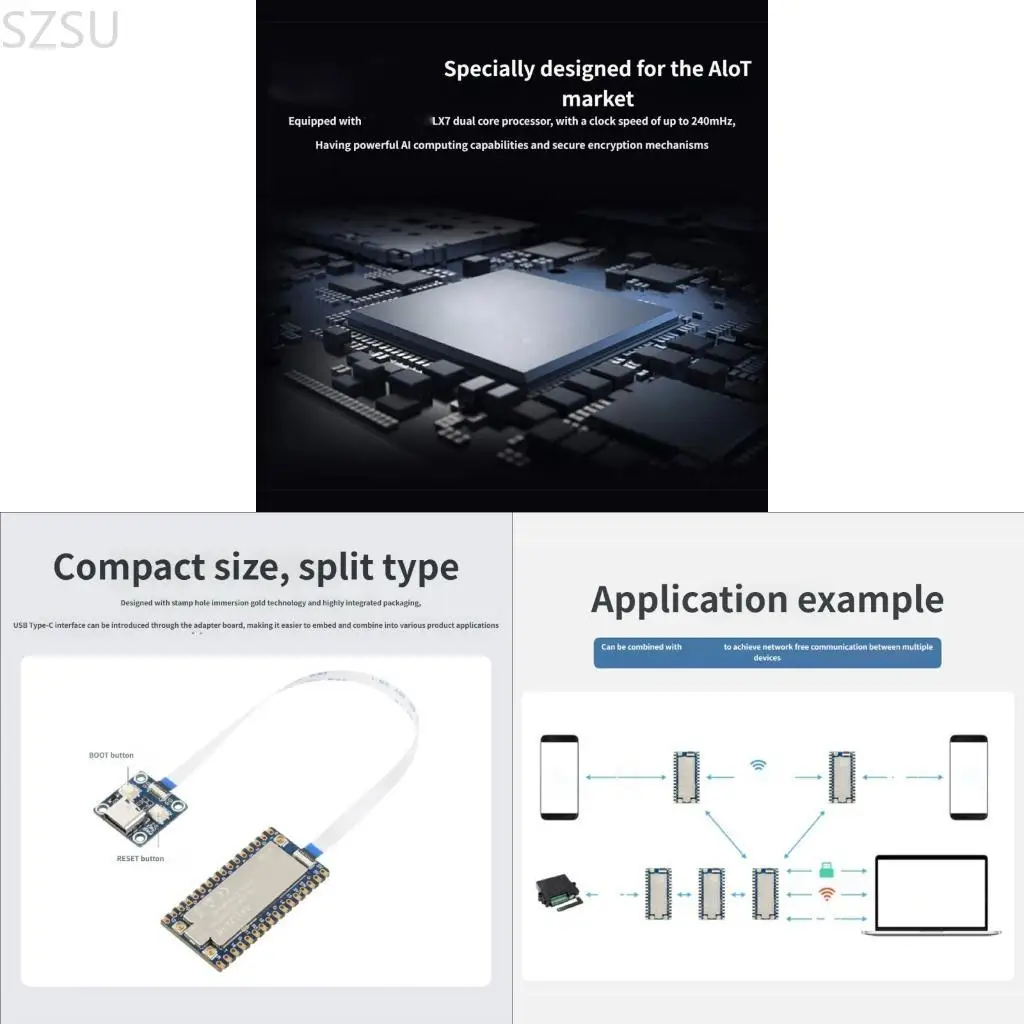 SZSU 2.4Ghz Development Board Long Distance Wireless Communication Low Power