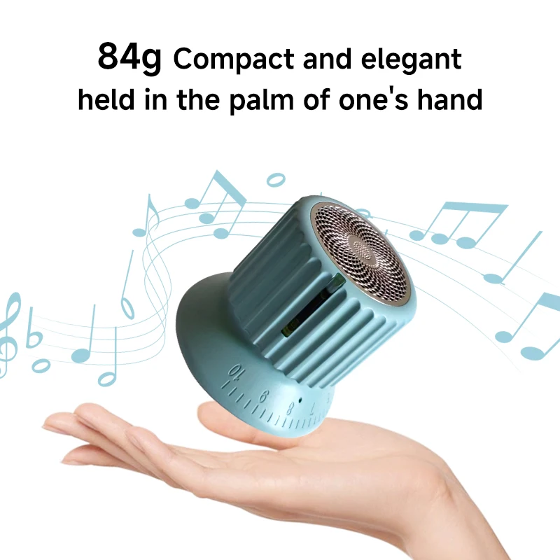 Advanced Wireless Speaker with Magnetic Base, Compact and Portable, Good-Looking Design, Perfect for Outdoor Activities, Desktop view 6
