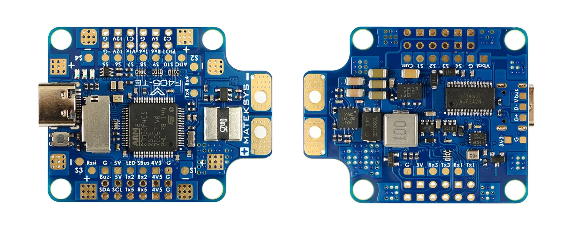MATEK F405-TE Baro OSD MicroSD Blackbox Dual BEC 220A الحالي سينور 3-8S PDB وحدة تحكم في الطيران 30X30mm لطائرة بدون طيار FPV حرة