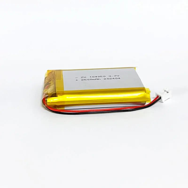10pcs Rechargeable 104050 2500mAh Li-Po Lithium Battery 3.7V Polymer Batteries for Mobile Power Locator GPS Camping LED Lights
