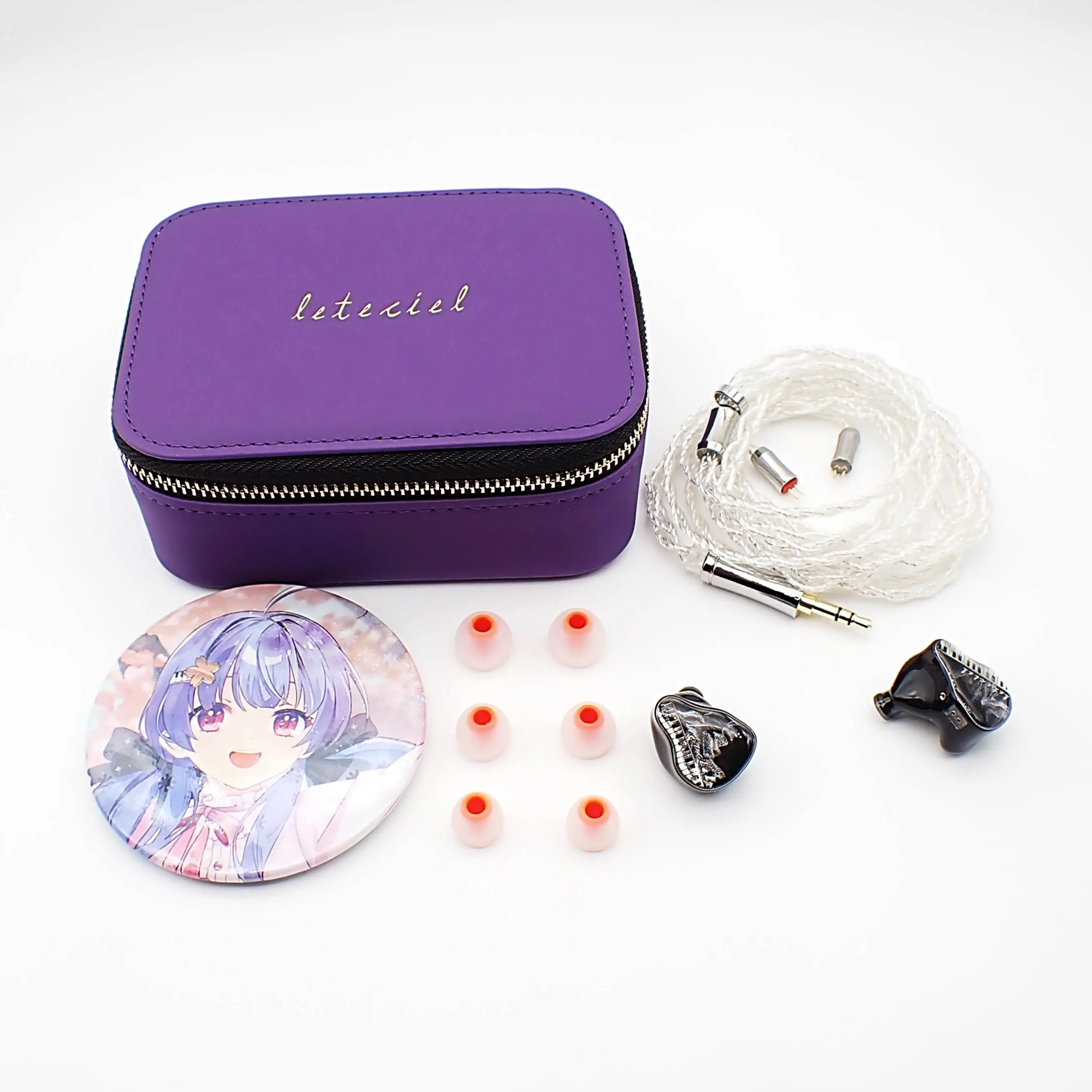 DEATHIFI Leteciel Encore 4 Hybrid IEM Wired Earphones