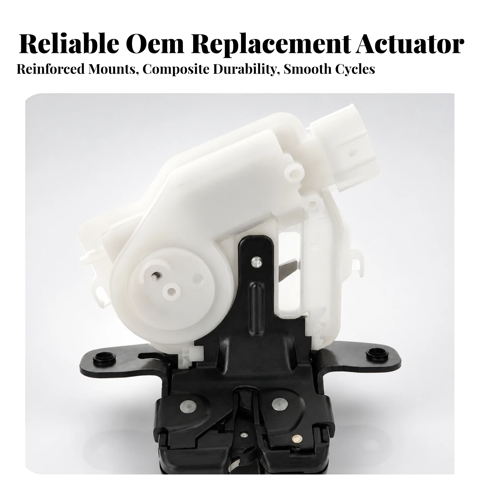 Trunk Lock Latch Assembly Direct-Fit Trunk Latch with Actuator Auto Part High-Density for Car Owners, Automotive Repair