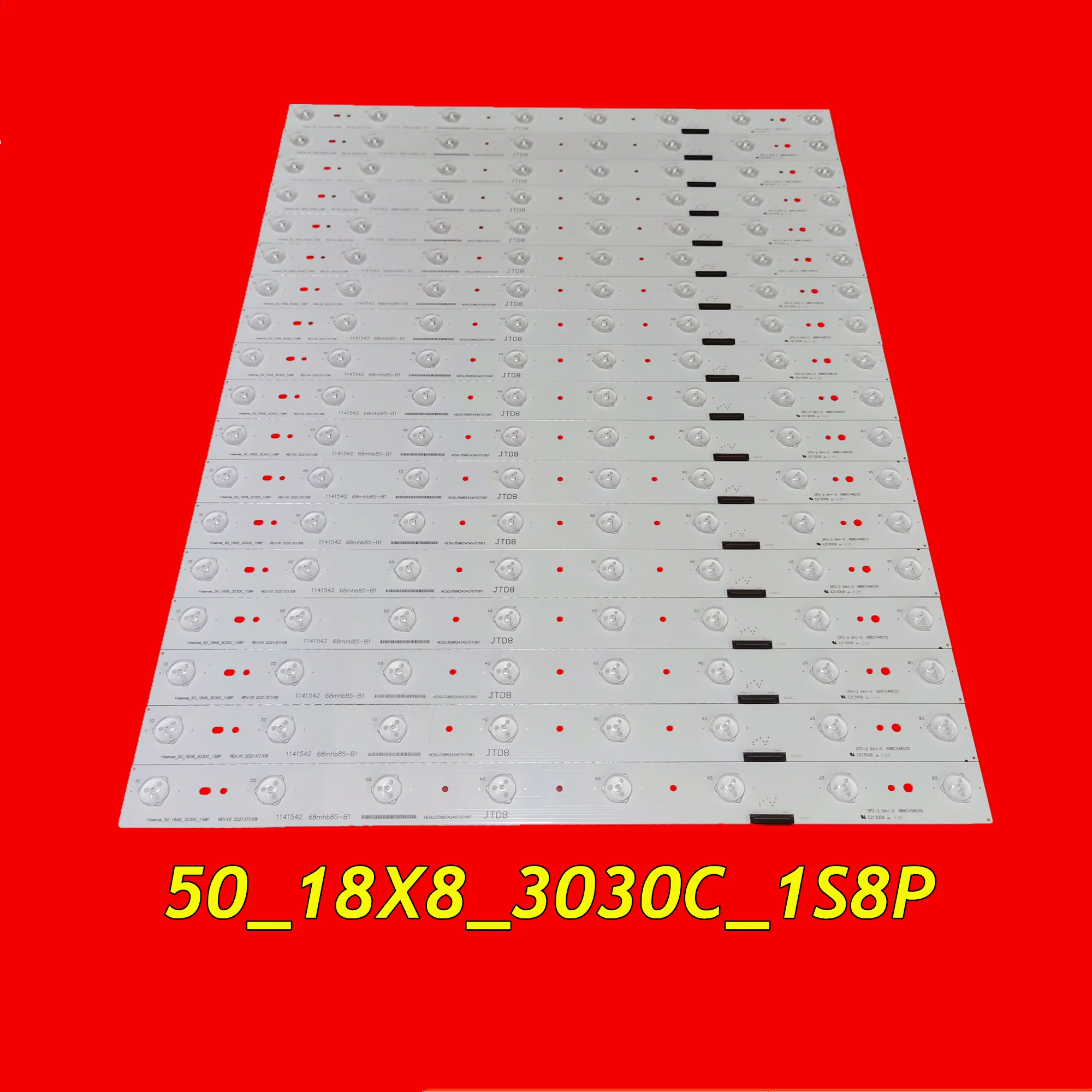 Led Tv Backlight Strip Voor Led50xt900x3du 3a8cx48135 50_18X8 _ 3030c _ 1S 8P SVH500A27-Rev03-8LED