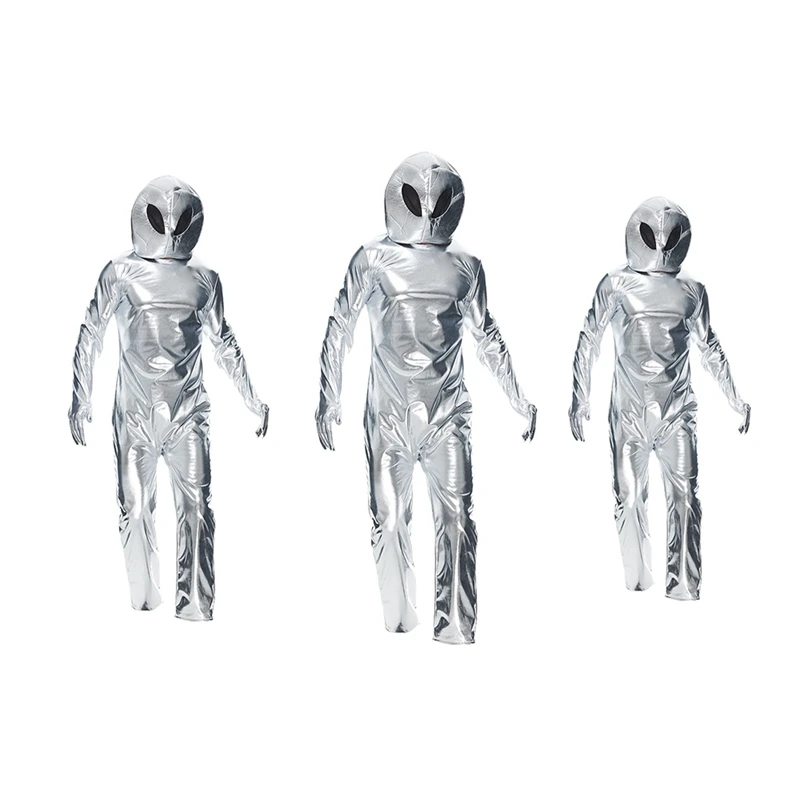 

Hot Kf-Halloween Costumes Alien Space Party Performance Costume Funny UFO Astronaut Performance Costume