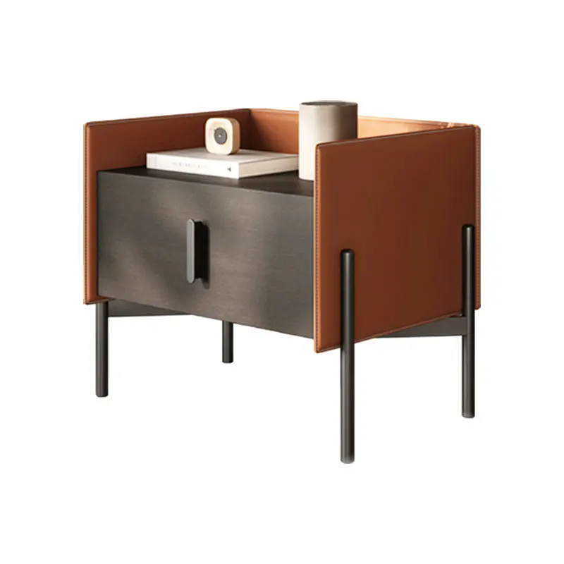 Light luxury bedside table, modern simple home locker