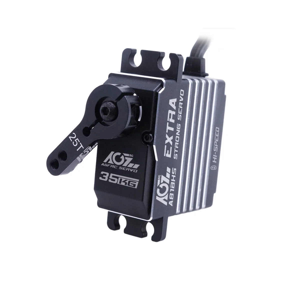 A81BHS high-speed 0.075s large torque 35KG programmable brushless standard steering gear manufacturer direct