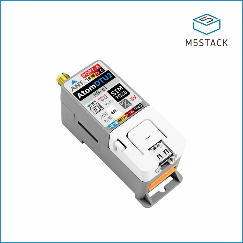 M5Stack Kit NB-IoT2 DTU ATOM resmi versi Global SIM7028