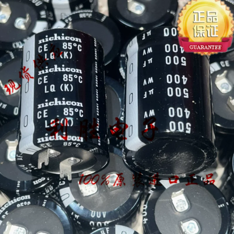 5PCS-30PCS  500UF 400V Japanese Nichicon capacitor 400V500UF 35 * 60 LQ 85 degree square pin
