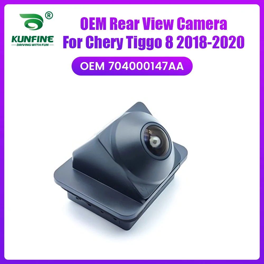 Factory Car Rear View Reverse Backup Camera 704000147AA For Chery Tiggo 8 360 Surround View 2018-2020 Waterproof Parking Assist