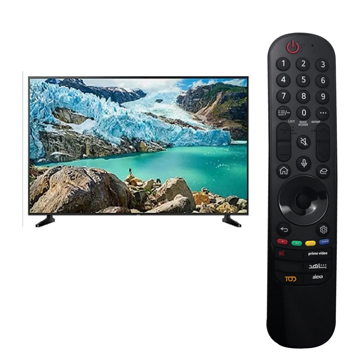 Pengganti MR23GA Ako 76043107 pengendali suara untuk LG TV pintar OLED QNED B3 C3 G3 seri NanoCell UHD 4K 8K UR8000 Series