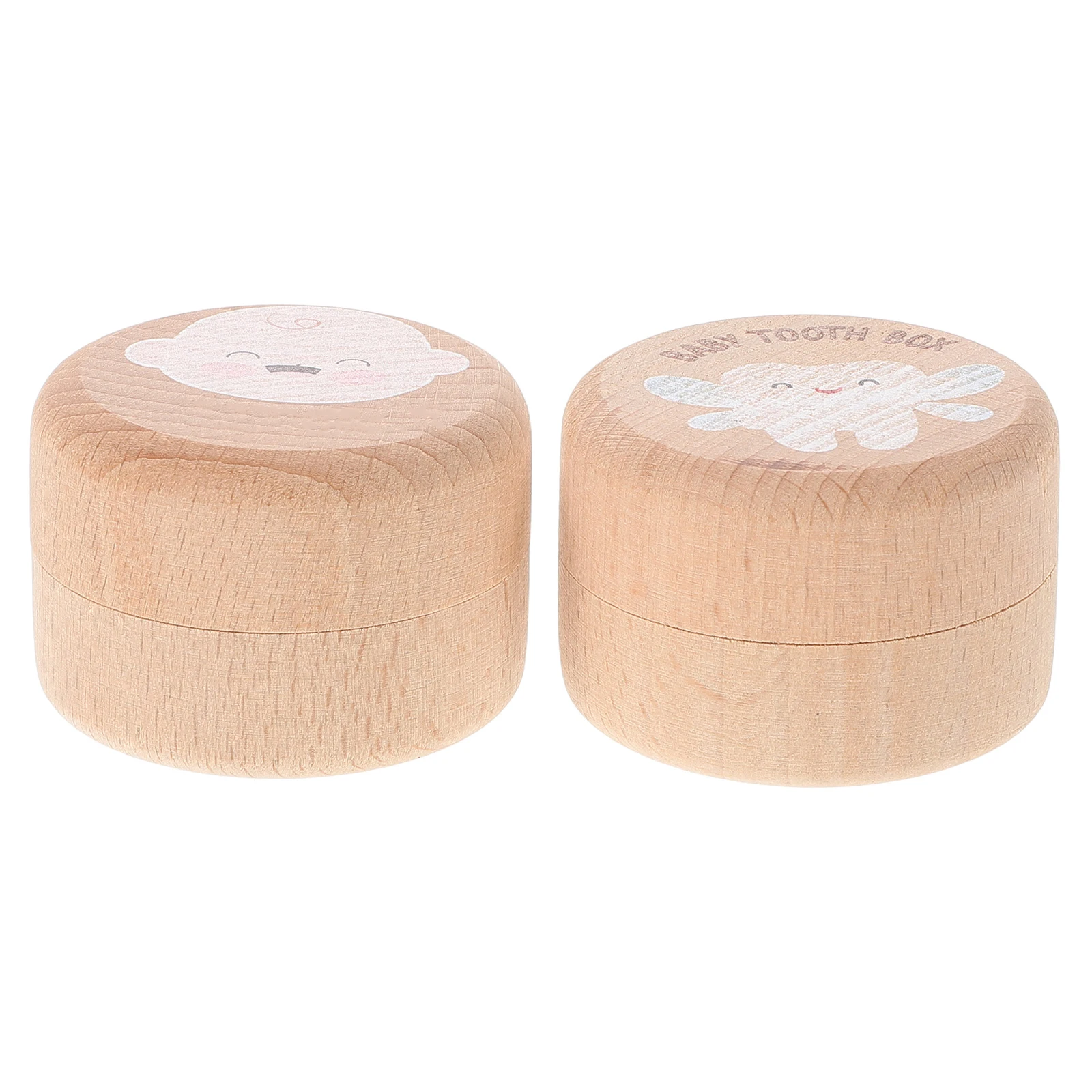 

2 шт. деревянная коробка для зубов, тонкий контейнер для хранения детских зубов, универсальный органайзер для зубов для детей, коробка для первых потерянных зубов