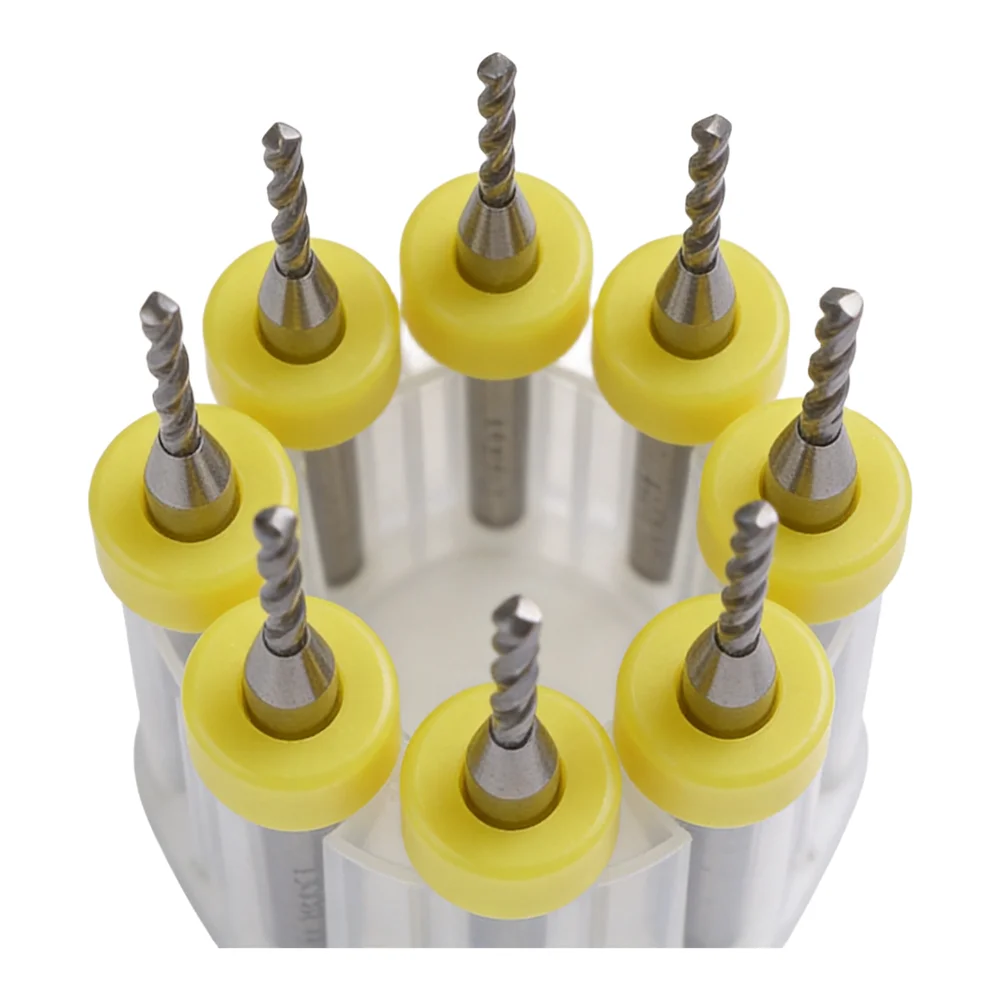 10PCS Carbide PCB Drill Bits for Precision Metal and Circuit Board Work with Enhanced Durability and Effective Drill Sizes