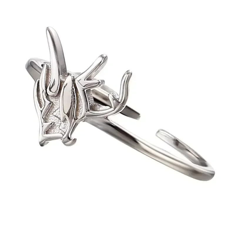 Kamen Rider Build Gold Rabbit Silver Dragon Style Open Ring Creative Personality Cool Cosplay costume accessory Props Gift