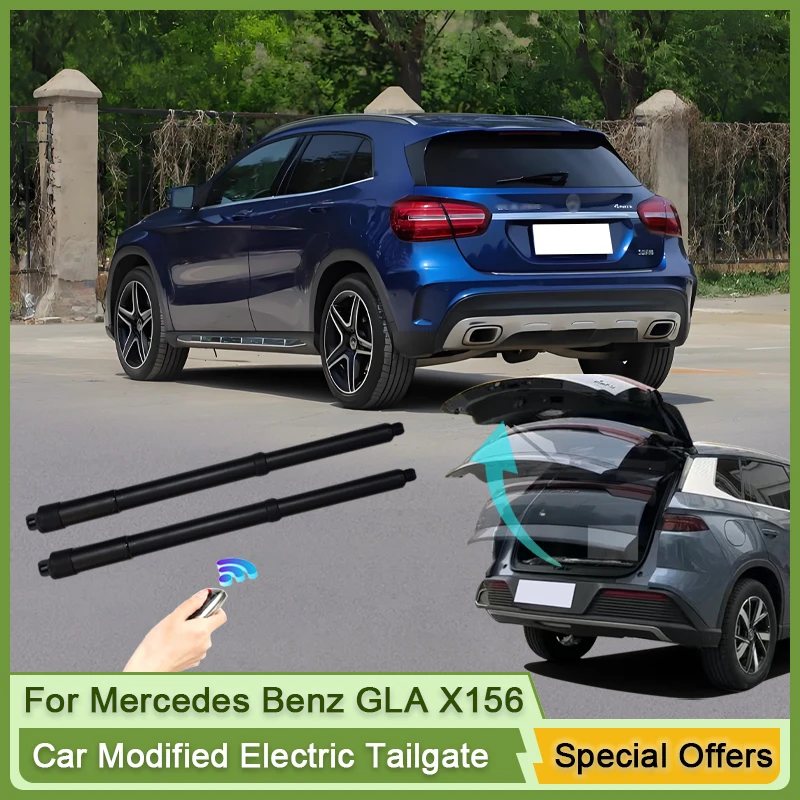 For Mercedes Benz GLA X156 2013~2020 Car OEM Electric Tailgate Lift System Kit Auto Tail Gate Opener Automatic Lifting Rear Door