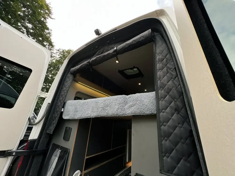1 Buah Penutup Layar Termal Terisolasi Pintu Belakang RV Untuk Peugeot Boxer Fiat Ducato Citroen Relay Ram Promaster Aksesoris RV