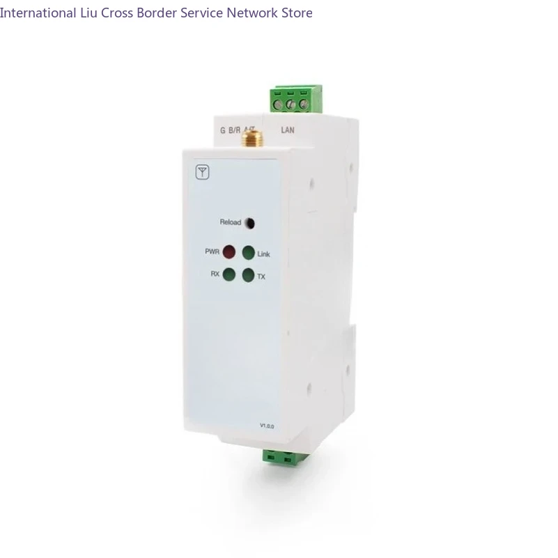 Rail-type Din-rail wifi serial server wireless rs485 to Ethernet industrial serial module USR-DR404