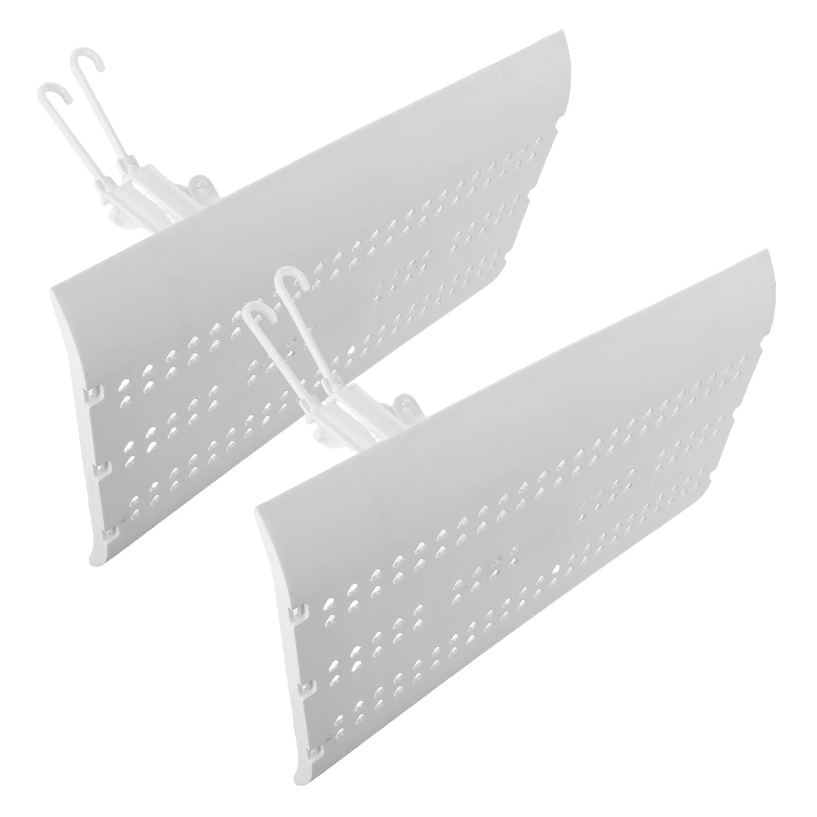 

2 шт., дефлектор центрального кондиционера, подвесная потолочная вентиляционная крышка, анти-прямой удар, контроль воздушного потока для домашнего офиса, отеля