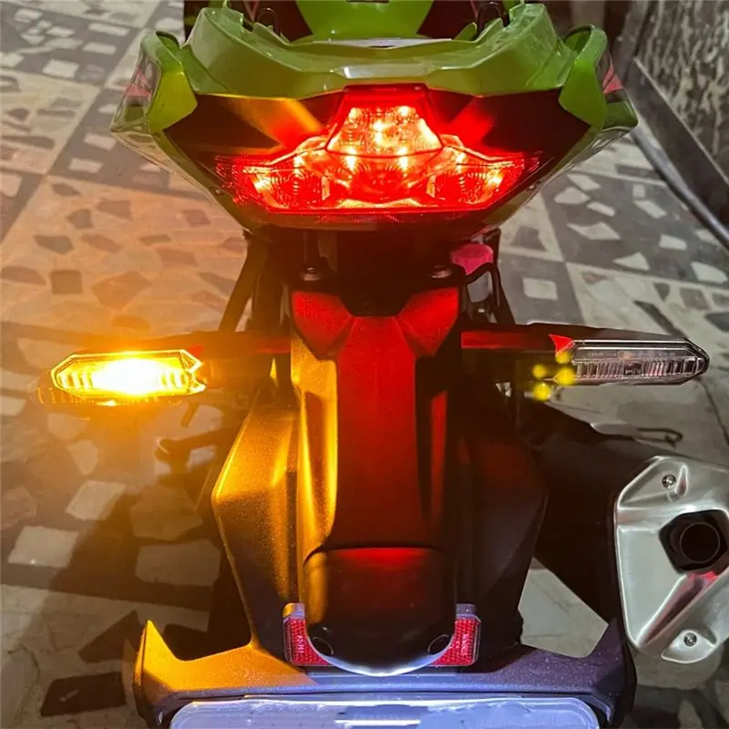 Better-For KAWASAKI Versys 650 1000 X250 X300 Motorcycle LED Turn Signal Indicator Lights Blinkers Parts Accessories B