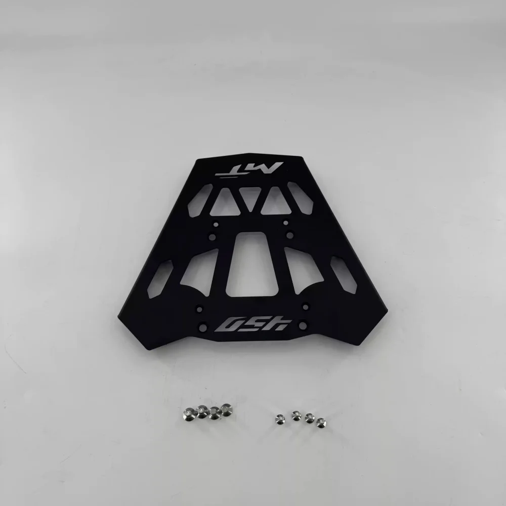 Rear rack compatible with MT-450MT, MT-450 modified high carbon steel trunk luggage rack, enlarged tailgate base accessories.