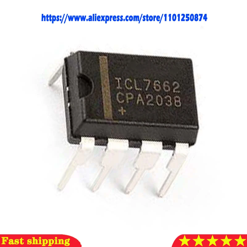 5pcs/lot ICL7662 ICL7662CPA DIP8 IC In Stock