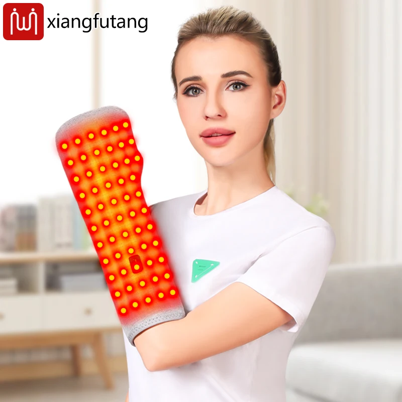 

Red Light Therapy Forearm & Hand Wrap -3 Heat Settings , Relieves Joint Pain & Dry Skin, for Winter Warmth & Daily Hand Care