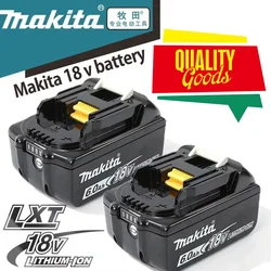 Makita 18V Akku 6AH 5AH 18AH Li-Ion Ersatz LXT BL1860B BL1860 BL1850 BL1830 DHP482RFX9 BL1815 LXT400 für Akku-Bohrschrauber