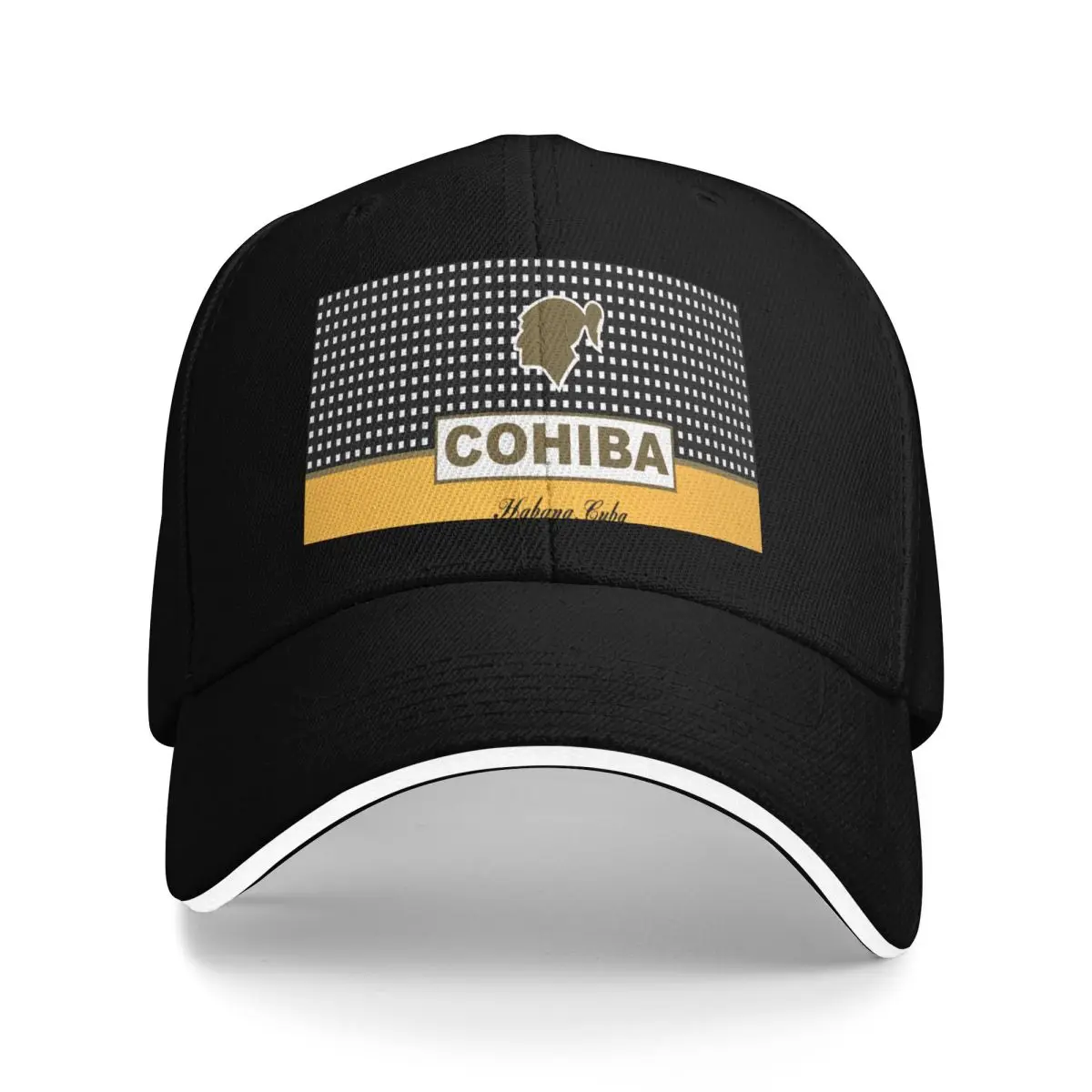 

habana cuba great cohiba Baseball Cap sailor cap for men Horse Hat Luxury Man Hat Hip Hop Men's Luxury Women's