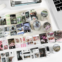 6cm*2m Vintage Share on Moments Series Masking Washi Tape Retro Scenery Decorative Adhesive Material Sticker Label Scrapbooking