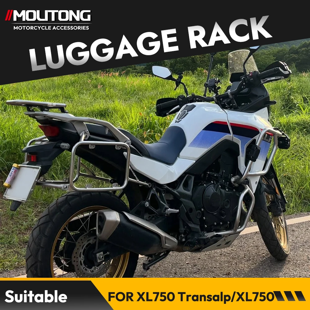 Motorcycle Side Case Luggage Rack Bracket Kit Side Box Bag Pannier Trunk Support Fit For Holder XL750 Transalp XL750 2023-2024
