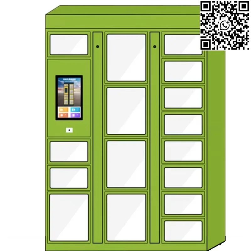 24 Hour Self Service Food Delivery Locker Double Sided Electronic Key Lock Best Seller Restaurant Meal Pickup Cabinet
