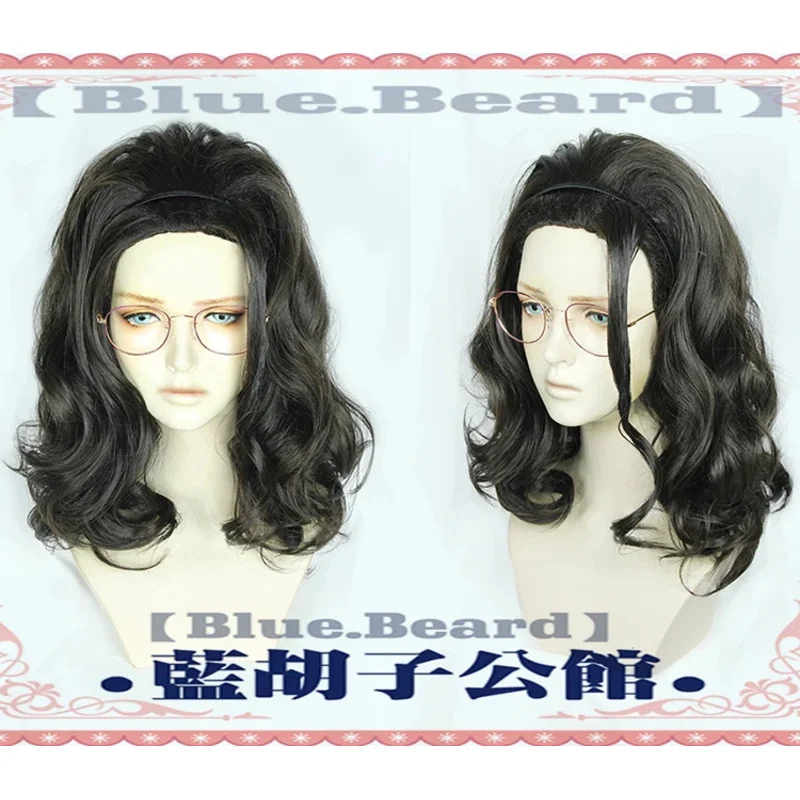 sisi 2233Vitale V Nero Dante Vergil Mary Lady Nicoletta Goldstein Nikoretta مقاومة للحرارة الشعر تأثيري حلي الباروكات + غطاء شعر مستعار