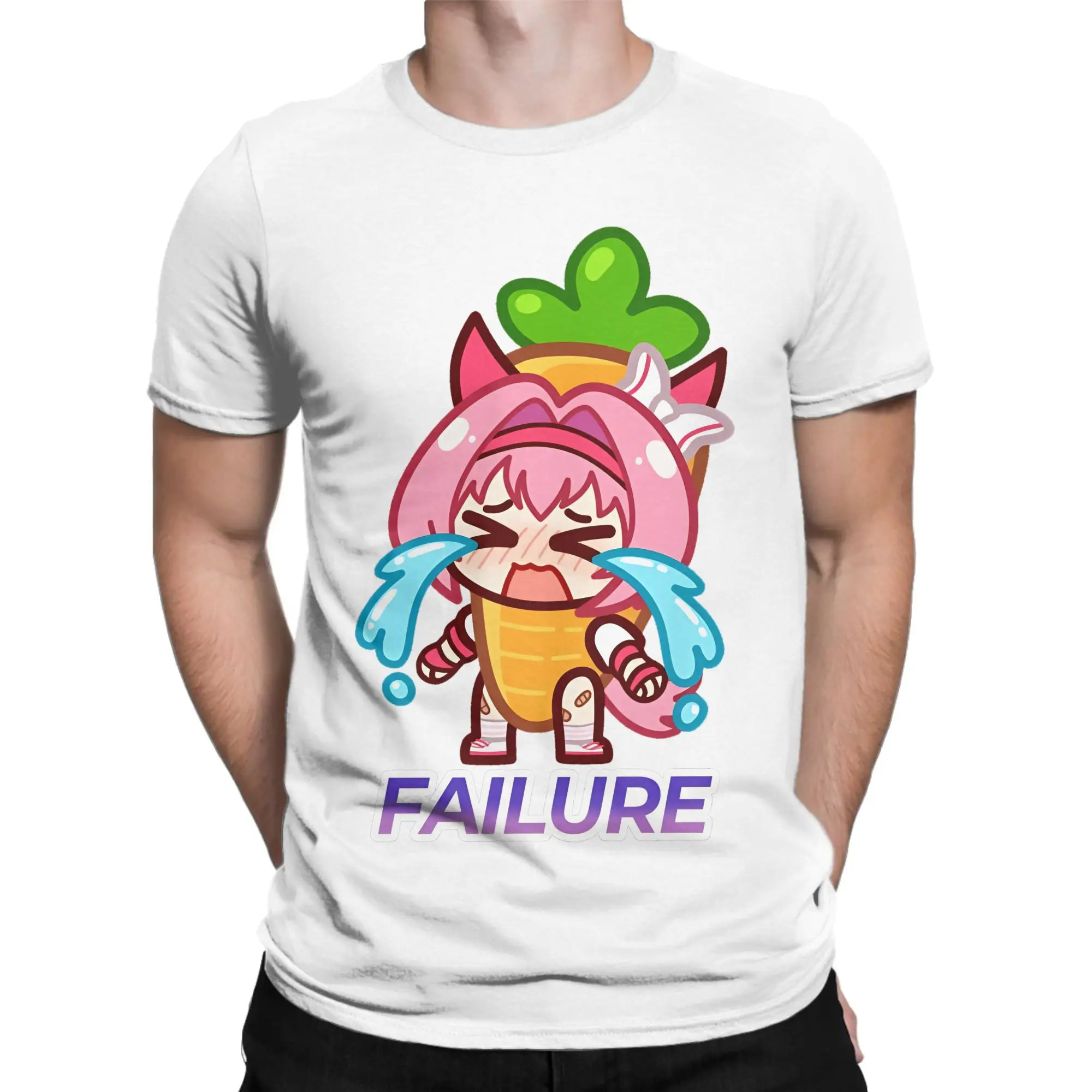 

Men Haru Urara Chibi Uma Musume Pretty Derby T Shirt Pure Cotton Clothing Vintage Short Sleeve Crew Neck Tees New T-Shirt