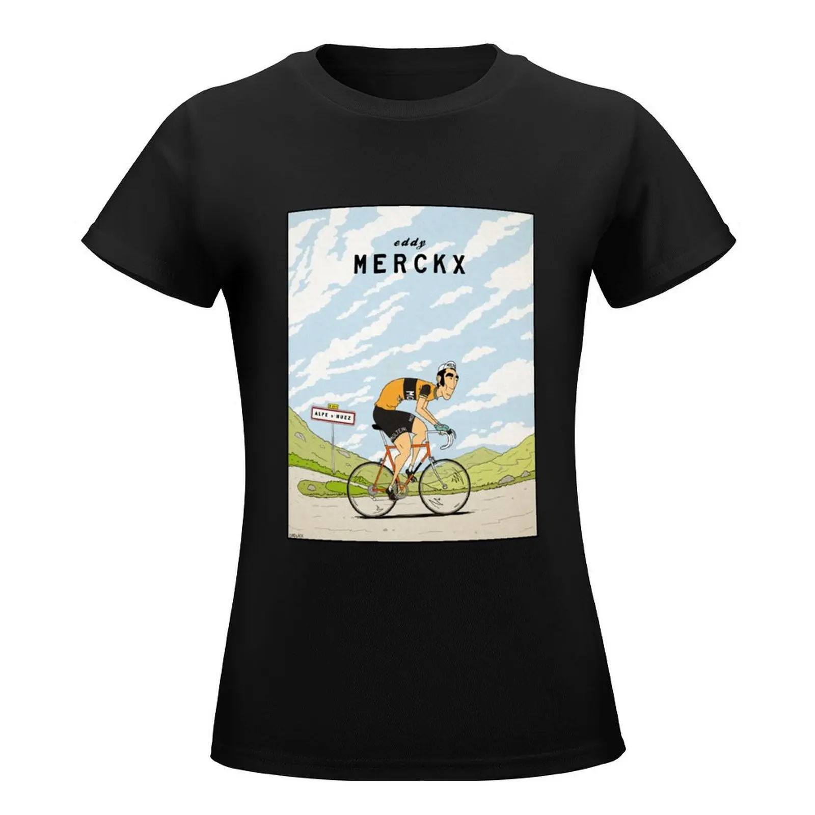 Eddy Merckx T-Shirt kawaii clothes plain animal print shirt for girls Women t shirt