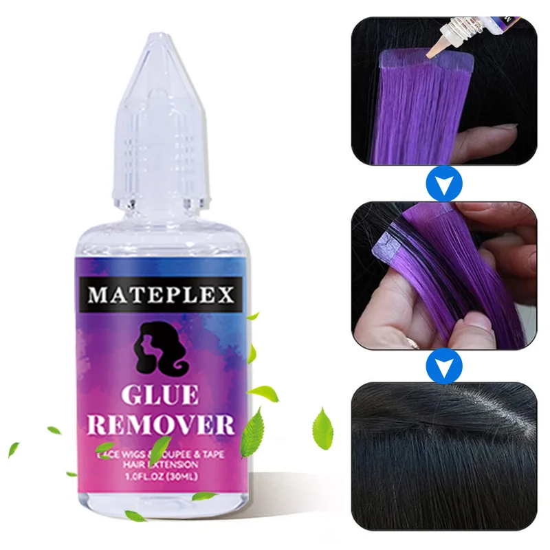 Lace Glue and Adhesive Remover Kit Wateprroof Wig Adhesive Strong Hold Hair Glue for Lace Wig Toupee +Hair Extension Remover