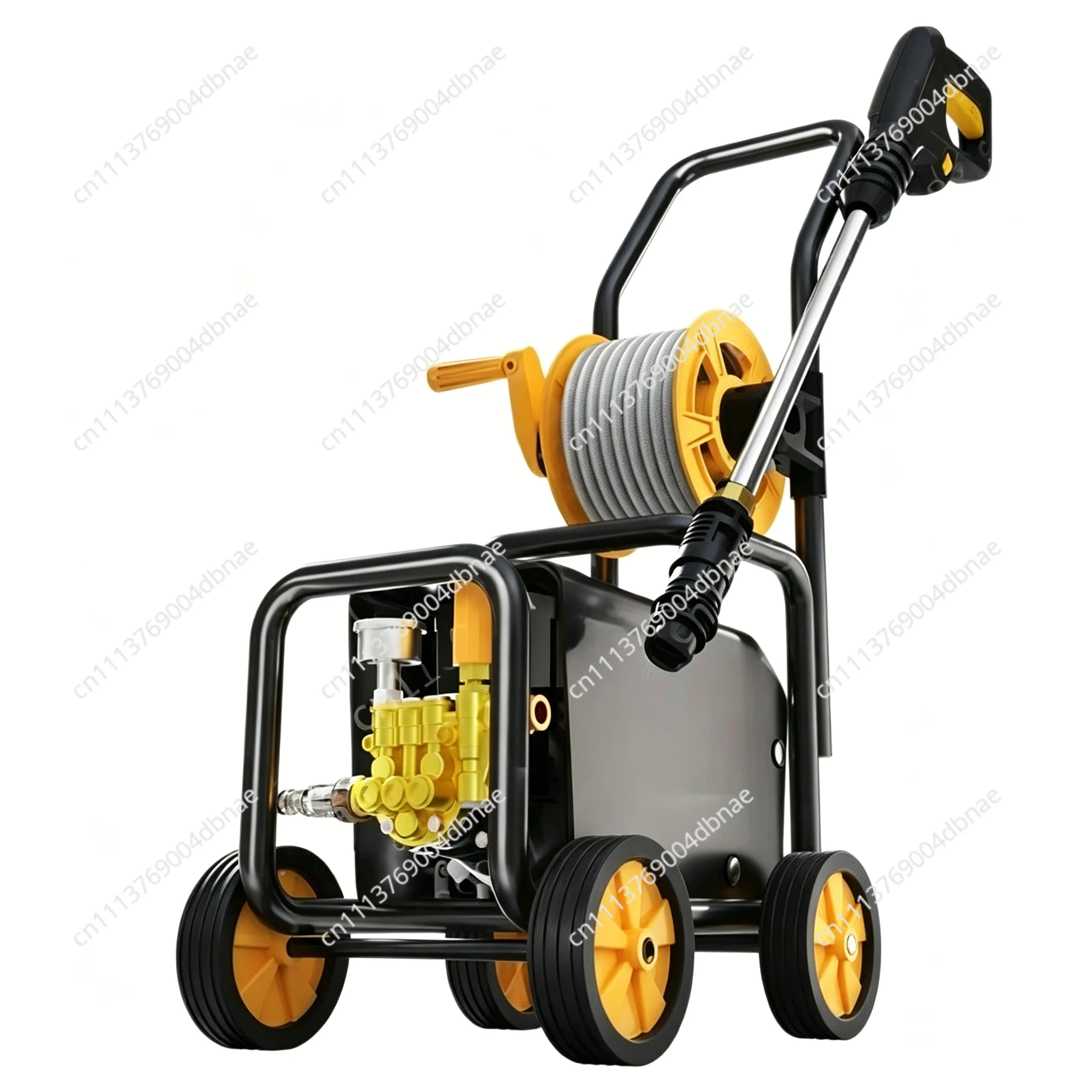 220V household high pressure car washing machine, high power washing machine, supercharged water gun car, strong washing