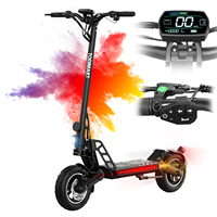 G2 Electric Scooter adult, range 40-45KM, 500 motor W (Crest W), 48V 13Ah, Double Suspension,TODIMART