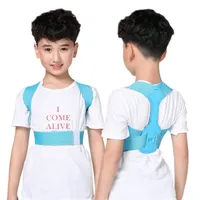 Children Adjustable Posture Corrector Back Support Boy Girls Shoulder Belt Rectify Spine Straight Correction Back Support Brace