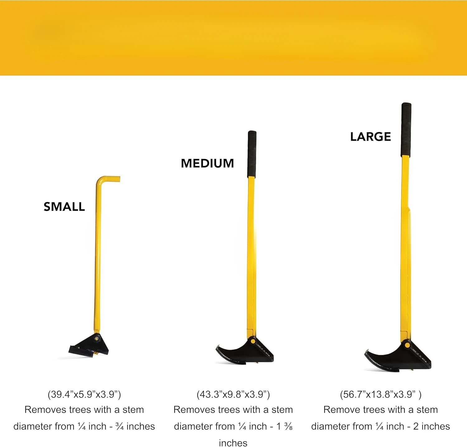 Plant Remover for Stems ¼ inch - 1 ⅜ inches (.5 cm - 3.5 cm)