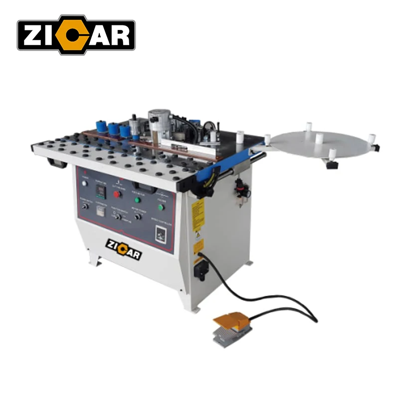 

ZICAR China Mini Automatic Edge Banding Machine Portable Edge Bander Woodworking Pvc Edge Banding Making Machine