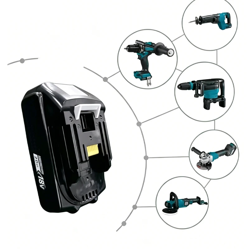 Makita 18V 6.0Ah Li-Ion Akku (Rote Box) – Multi-SKU (1-4 Akkus), LXT-kompatibel – Detail 7