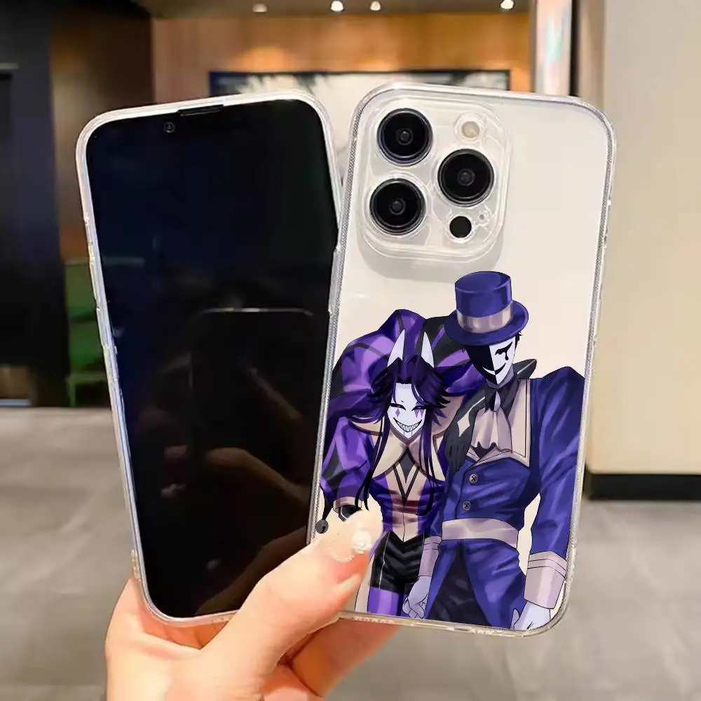 

The freak circus Game Phone Case For iPhone 17 16 15 14 13 12 11 Mini Pro Max Plus Transparent Cover