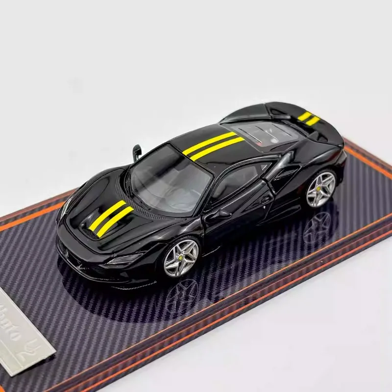 U2 1/64 Novitec F8 Tributo Limited Edition Hars Voor Supercar-Legering Speelgoed Motorvoertuig Diecast Metalen Modelgeschenken