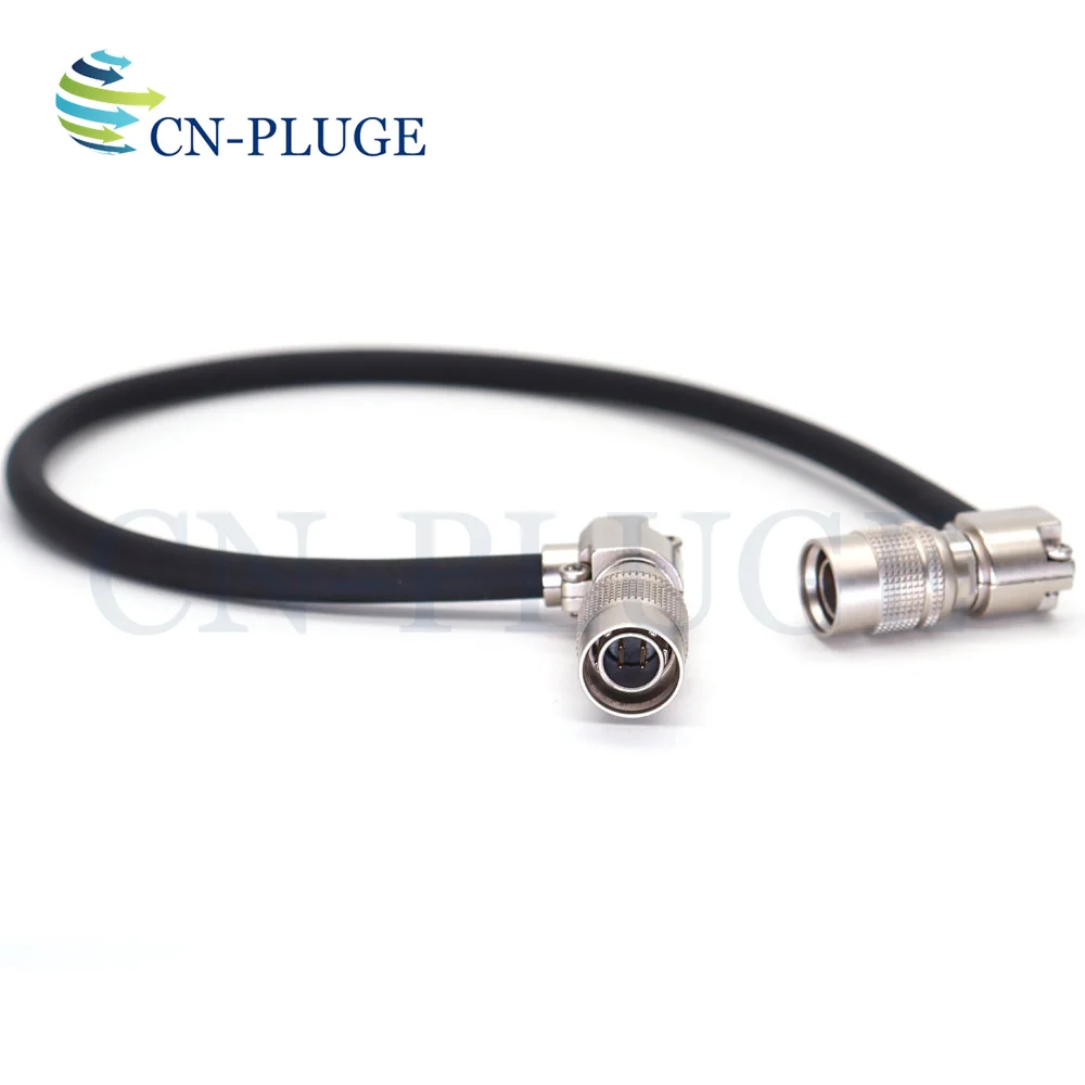 Right ang HRS 4Pin TO  4Pin Right angl for Sound Device 644 633 Cable/Recorder Zoom F4 F8 Power power Cable
