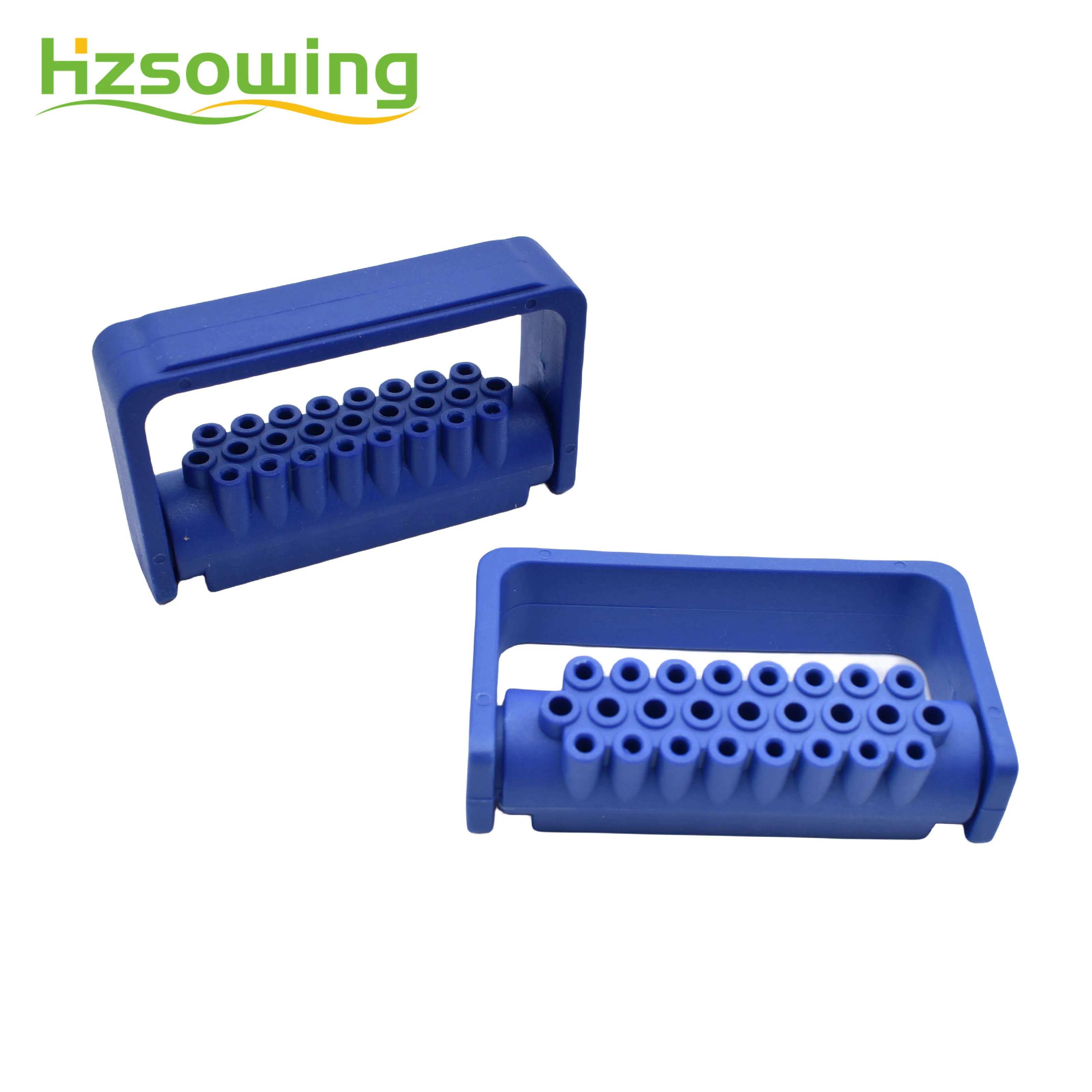 Dental Burs Holders Box 25 Pcs Holes Open Sterilising Trays For Diamond Burs Dentistry Tools Endo Files Tray