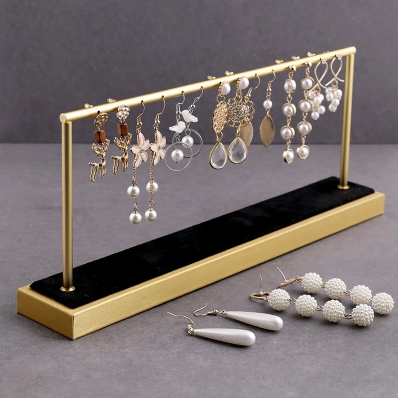 Earring Organizer Jewelry Display Rack Stand Studs Pendant Jewelry Holder Earrings Showcase For Home Decor image 5