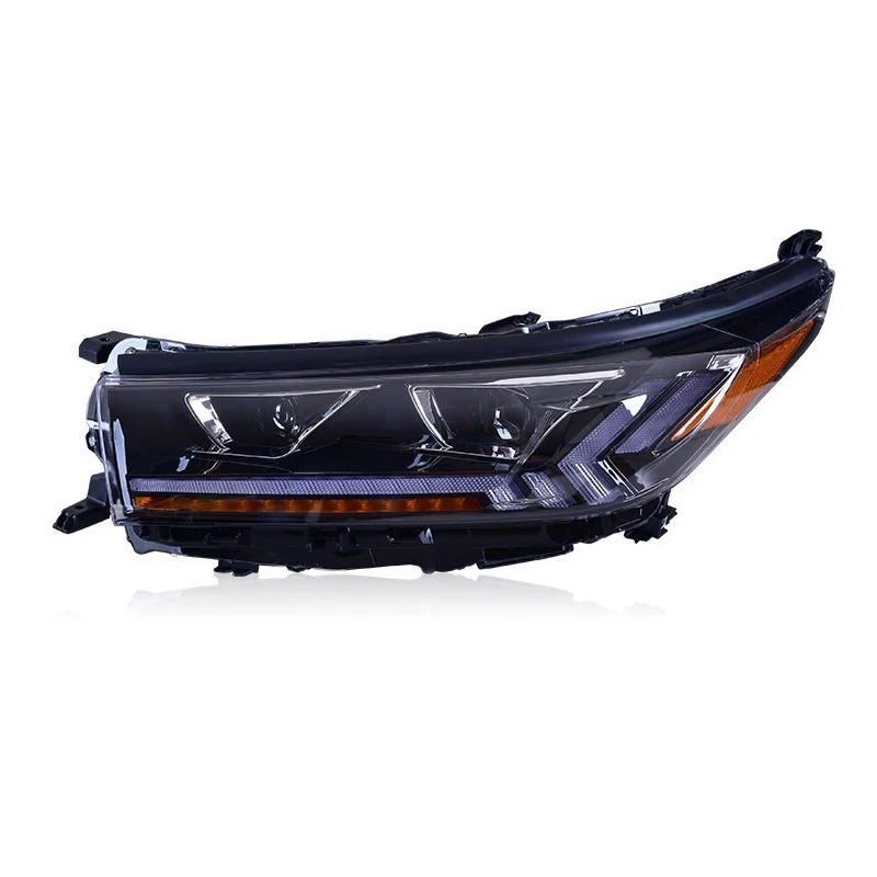 Head Lamp for Toyota Highlander LED Headlight 2018-2021 Headlights DRL Turn Signal High Beam Angel Eye Projector Lens