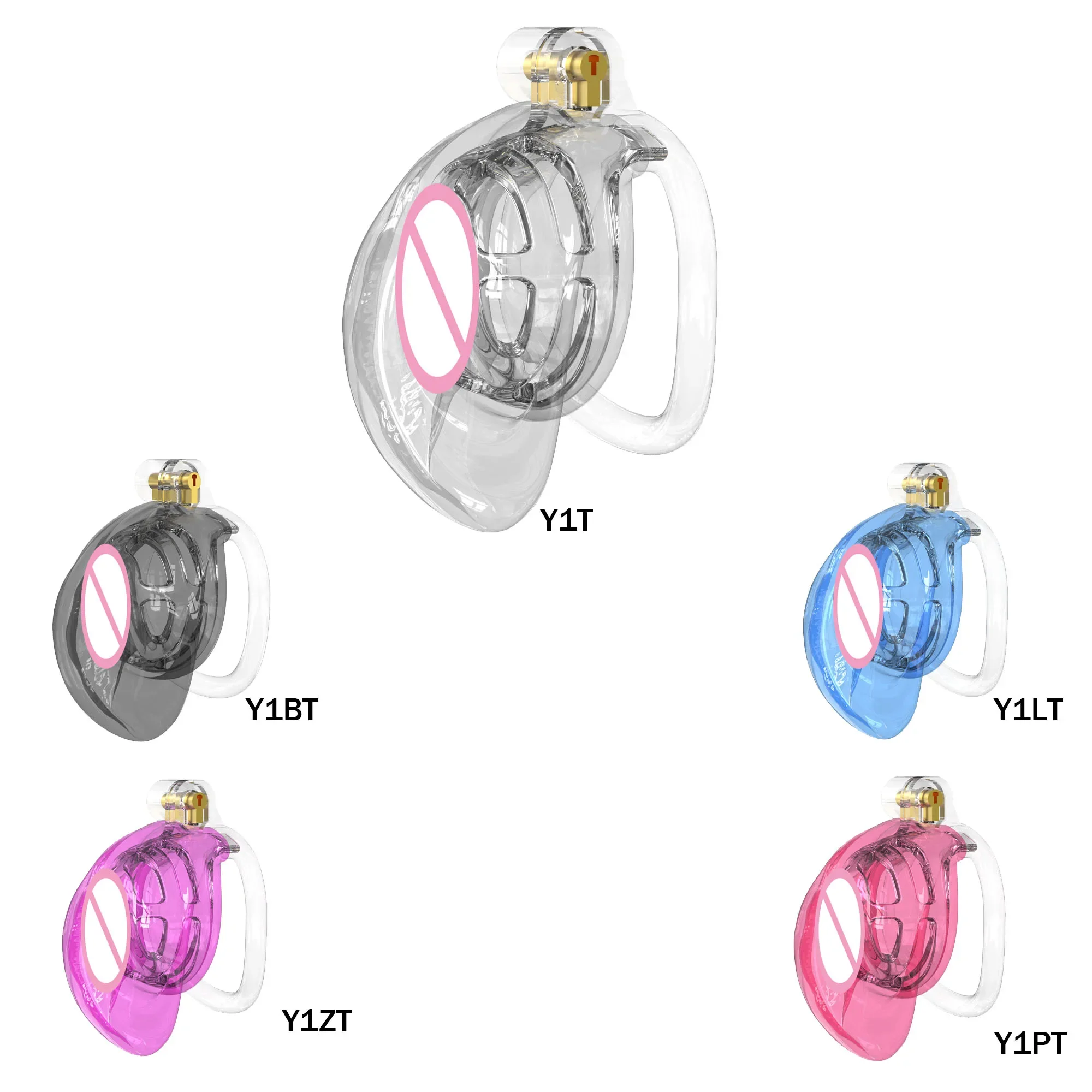 Dispositif de chasteté pubienne de simulation pour hommes, serrure CB, reliure du pénis, 4 anneaux péniens, jouets pour adultes 7.0, boutique de produits sexuels