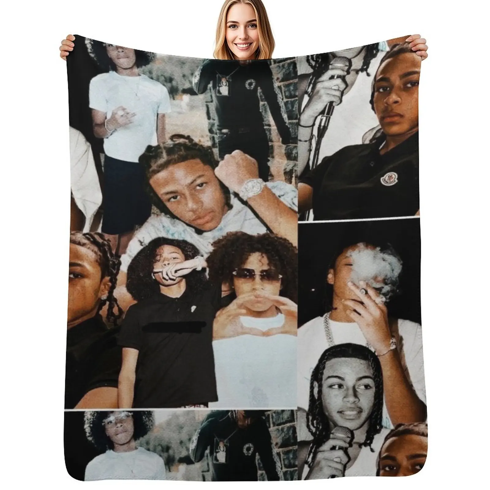

Dd osama Throw Blanket Breathable Lightweight Blanket for Adults Kids