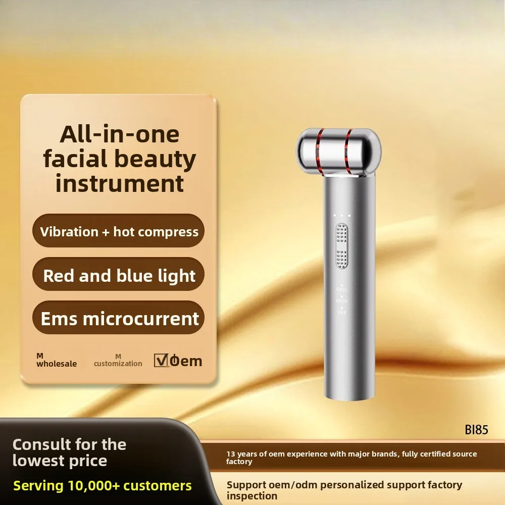 Cross-border Ems Micro-current Vibration Facial Essence Massage Beauty Instrument