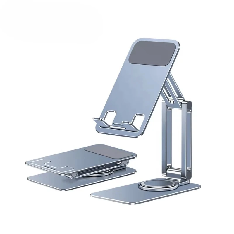 

IFacemall Factory Wholesale Support Customization Aluminum Alloy Rotated Foldable Tablet Phone Holder for iPad Tablet Phone